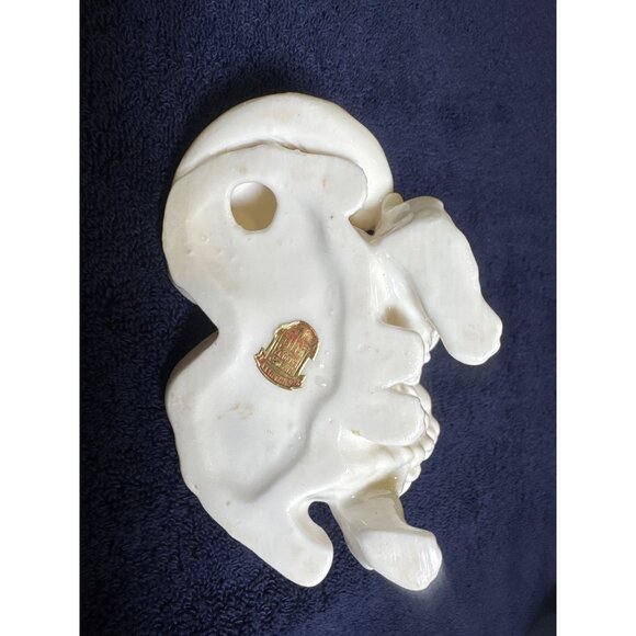 Vintage 1960s Lenwile China Ardalt Japan White Persian Cat Figurine 3.5" Kittens - Picture 5 of 5